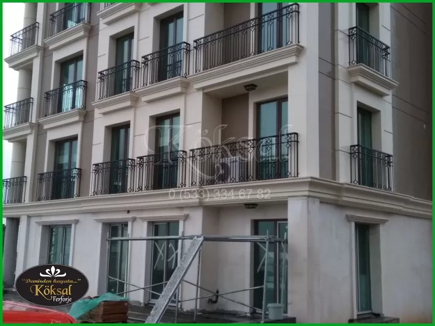 Ferforje Balkon Korkuluk - Demir Balkon Korkulukları Modelleri 2022