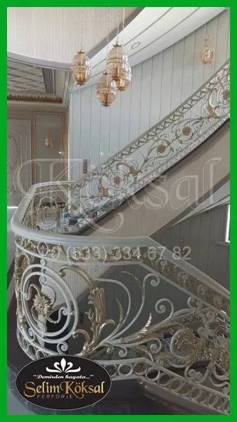 Villa İçi Merdiven Korkuluğu - Merdiven Korkuluğu