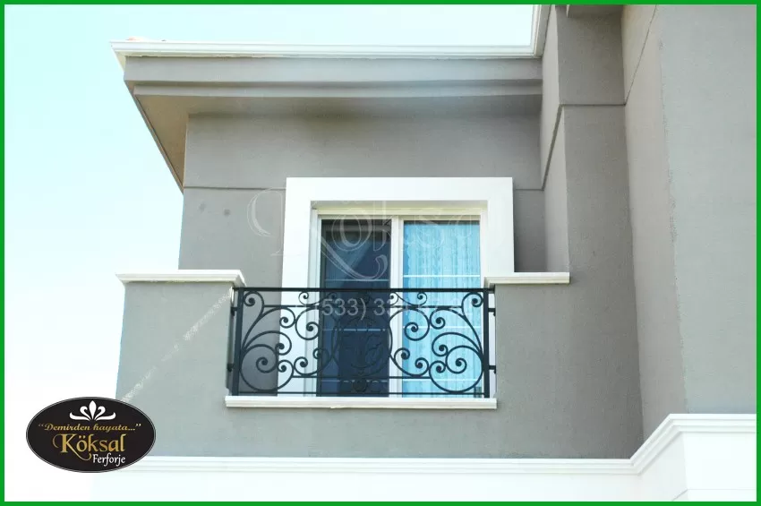 Demir Balkon Korkuluğu - Balkon Korkuluk - Balkon Korkulukları