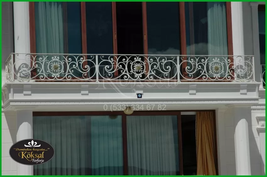 Demir Balkon Korkuluğu - Fransız Balkon Korkulukları