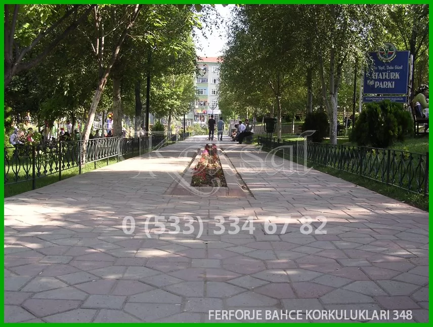 Ferforje Bahçe Korkulukları 348