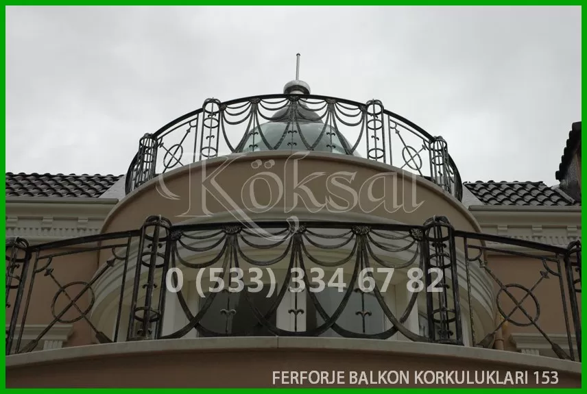 Ferforje Balkon Korkulukları 153