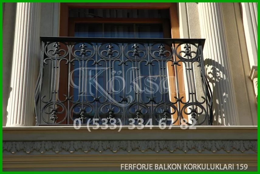 Ferforje Balkon Korkulukları 159