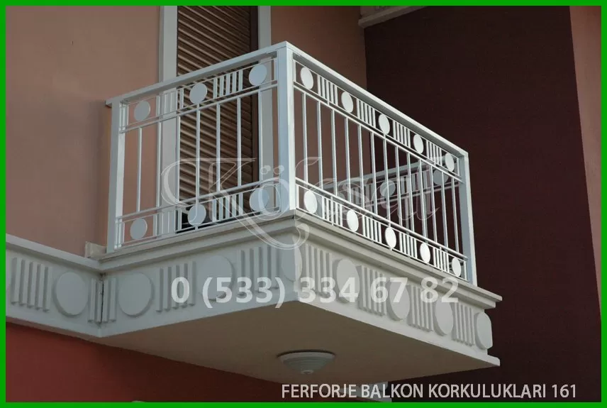 Ferforje Balkon Korkulukları 161