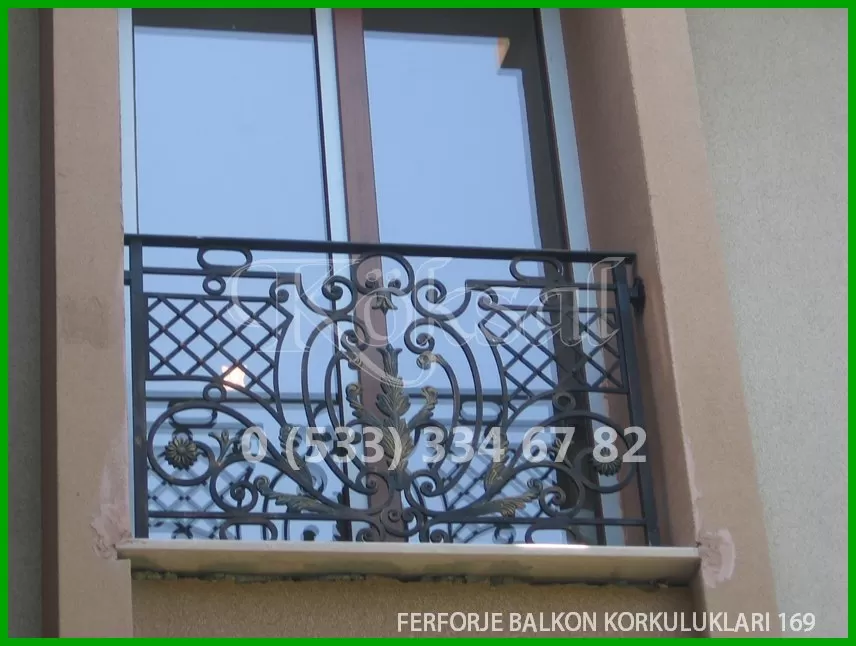 Ferforje Balkon Korkulukları 169