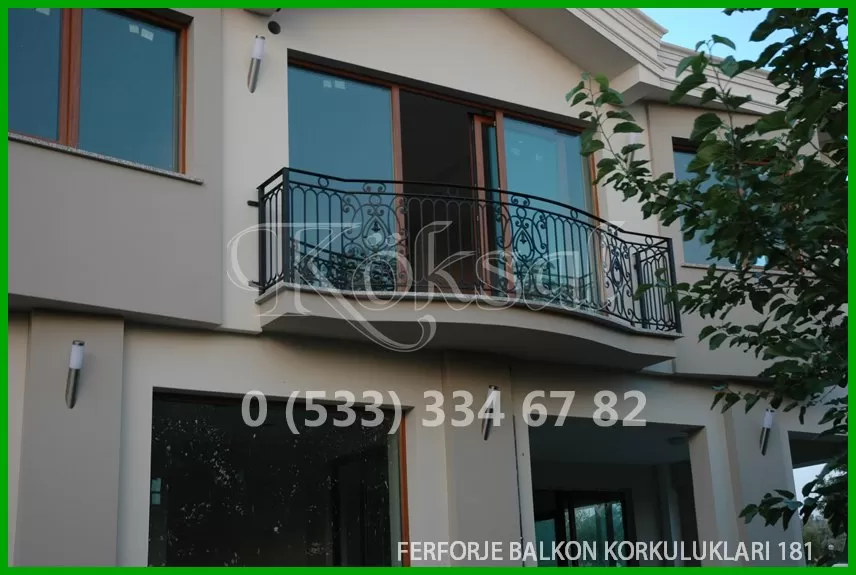 Ferforje Balkon Korkulukları 181