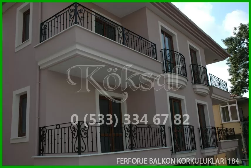 Ferforje Balkon Korkulukları 184