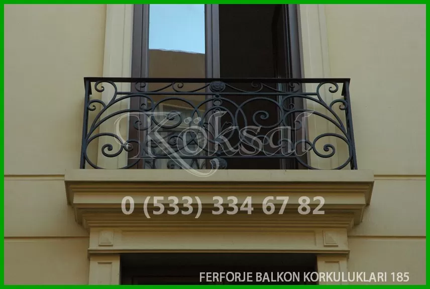Ferforje Balkon Korkulukları 185