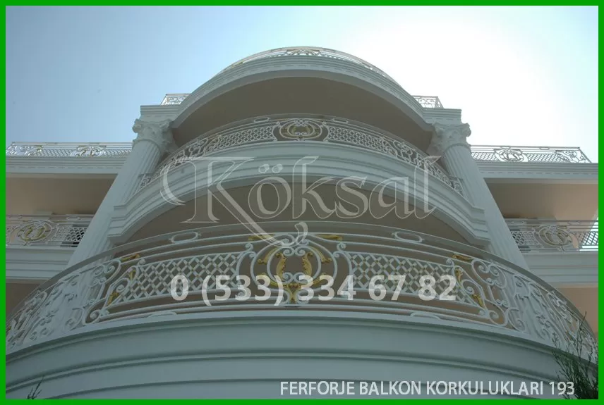 Ferforje Balkon Korkulukları 193
