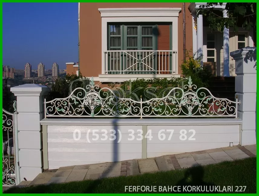 Ferforje Balkon Korkulukları 227