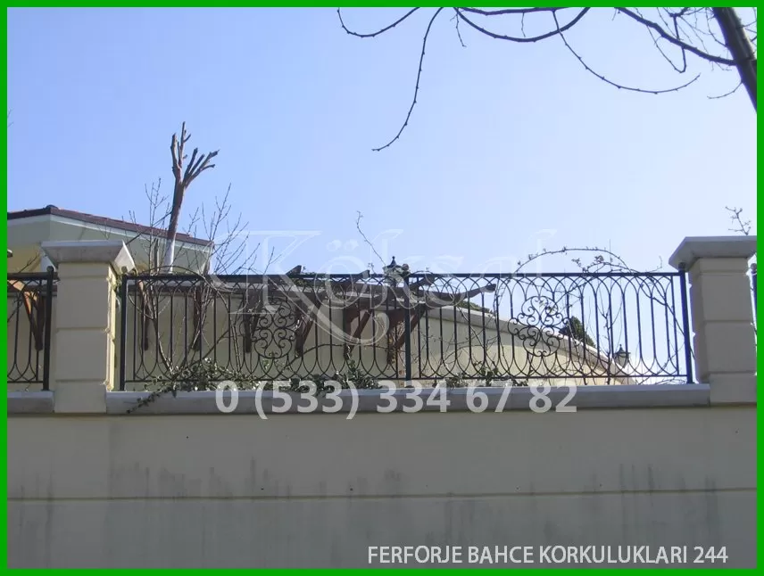 Ferforje Balkon Korkulukları 244