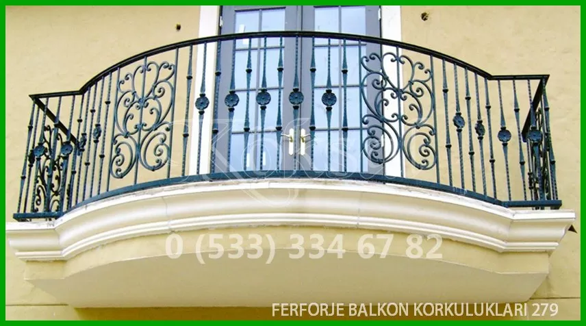 Ferforje Balkon Korkulukları 279