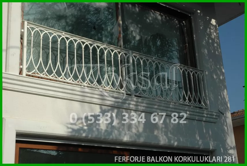 Ferforje Balkon Korkulukları 281