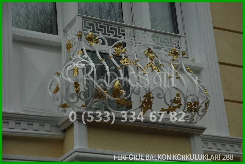 Ferforje Balkon Korkulukları 288