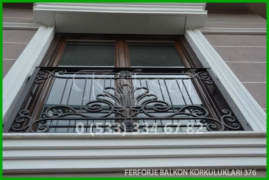 Ferforje Balkon Korkulukları 376