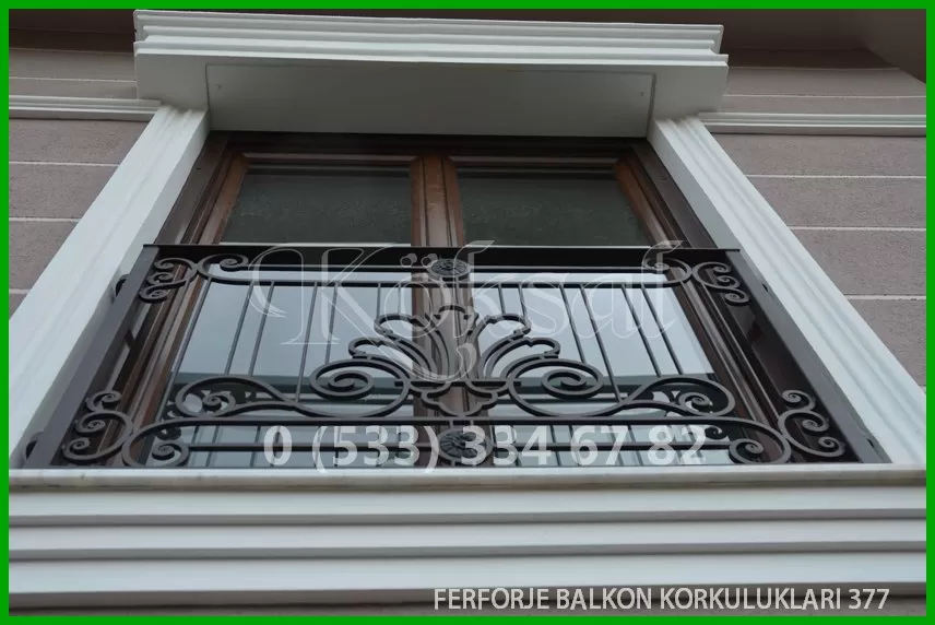 Ferforje Balkon Korkulukları 377