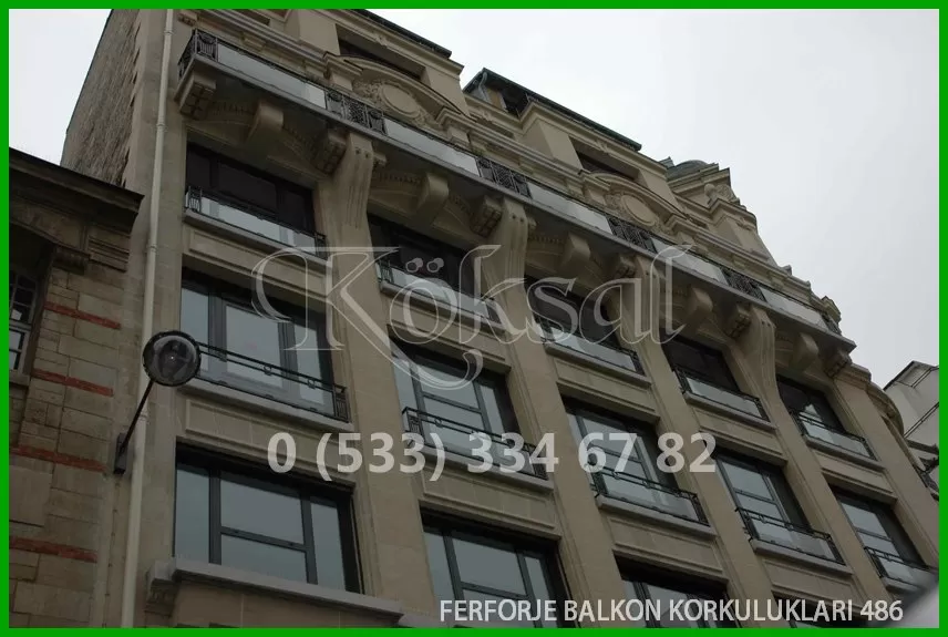 Ferforje Balkon Korkulukları 486