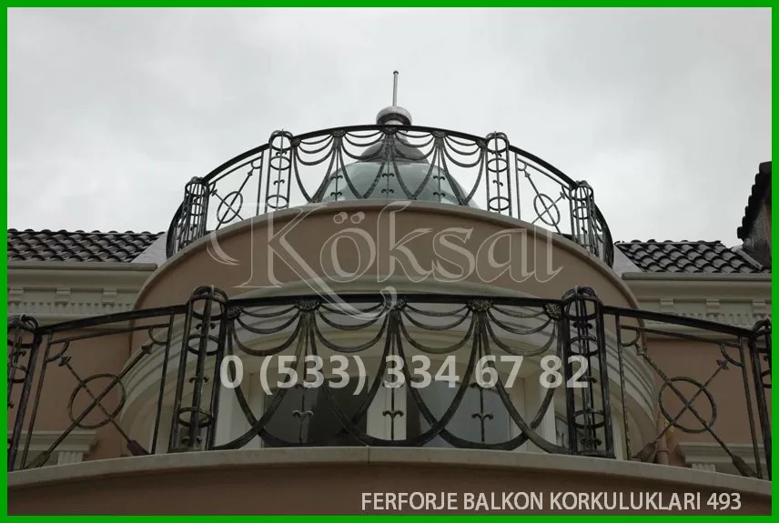 Ferforje Balkon Korkulukları 493