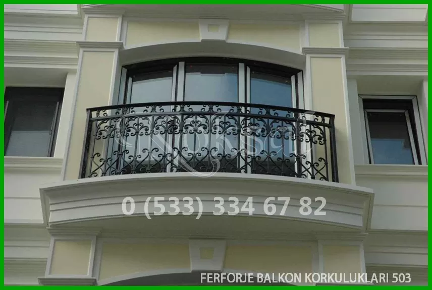 Ferforje Balkon Korkulukları 503