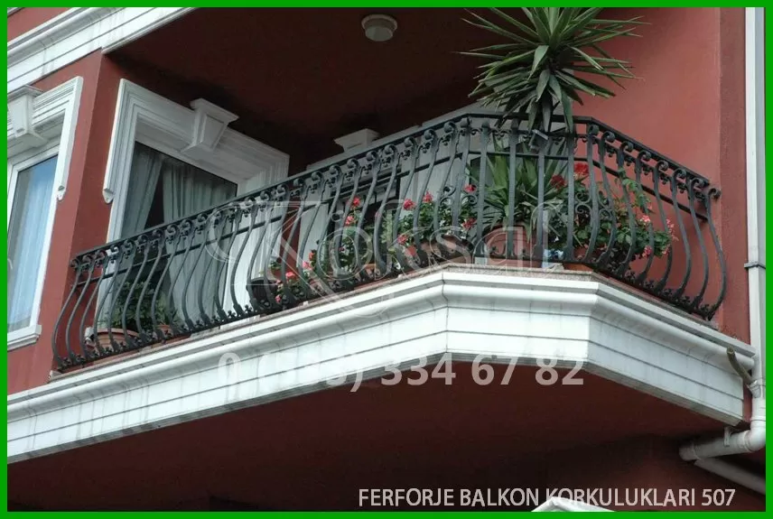 Ferforje Balkon Korkulukları 507