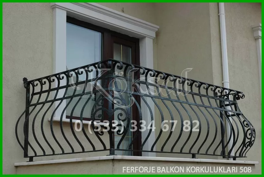 Ferforje Balkon Korkulukları 508
