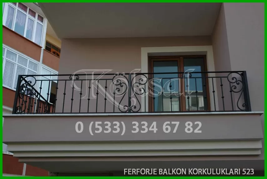 Ferforje Balkon Korkulukları 523