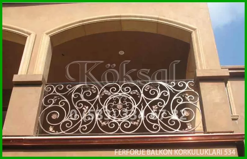 Ferforje Balkon Korkulukları 534