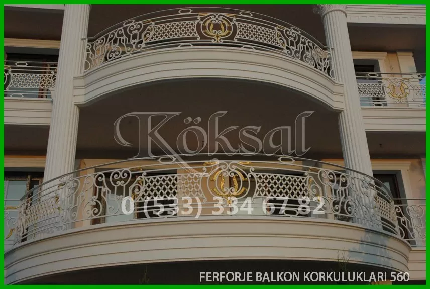 Ferforje Balkon Korkulukları 560