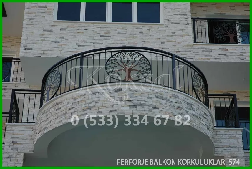 Ferforje Balkon Korkulukları 574