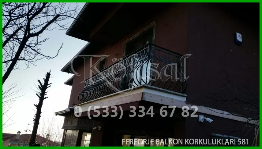 Ferforje Balkon Korkulukları 581