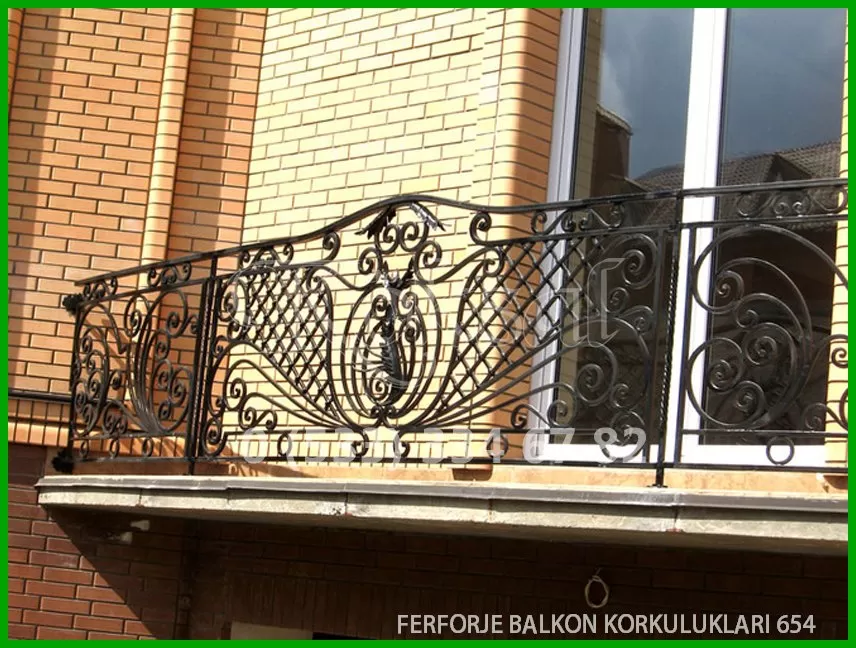 Ferforje Balkon Korkulukları 654