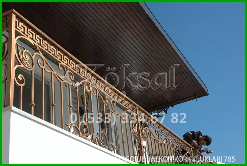 Ferforje Balkon Korkulukları 785