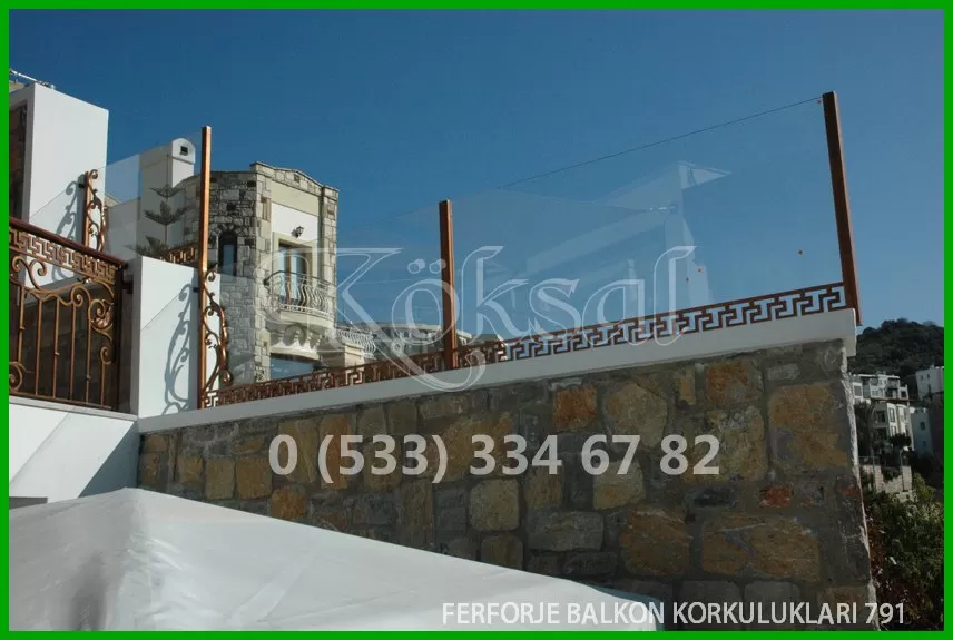 Ferforje Balkon Korkulukları 791