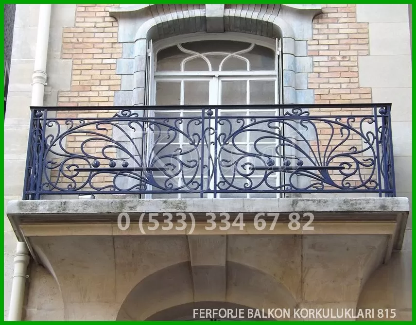 Ferforje Balkon Korkulukları 815
