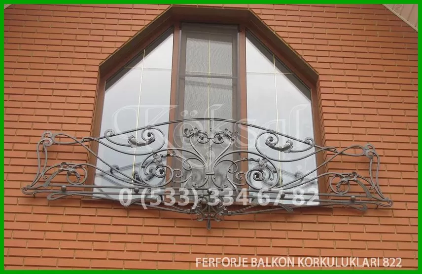 Ferforje Balkon Korkulukları 822