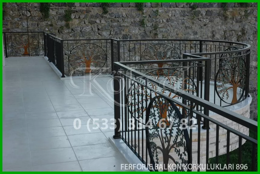Ferforje Balkon Korkulukları 896
