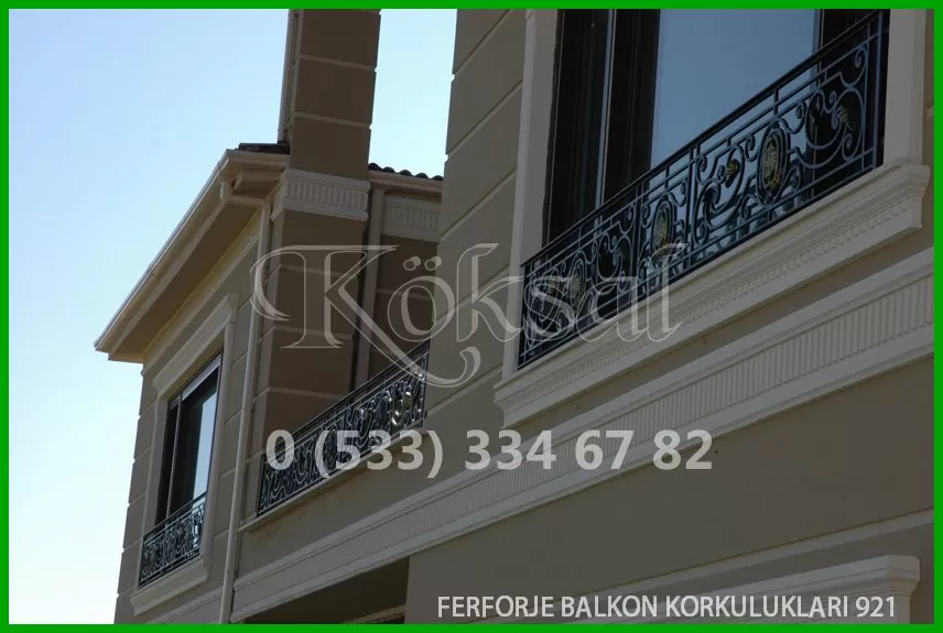 Ferforje Balkon Korkulukları 921