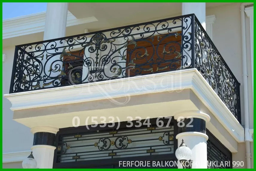 Ferforje Balkon Korkulukları 990