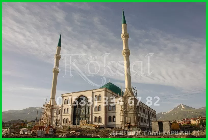 Ferforje Cami Kapıları 25