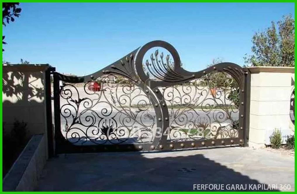 Ferforje Garaj Kapıları 360