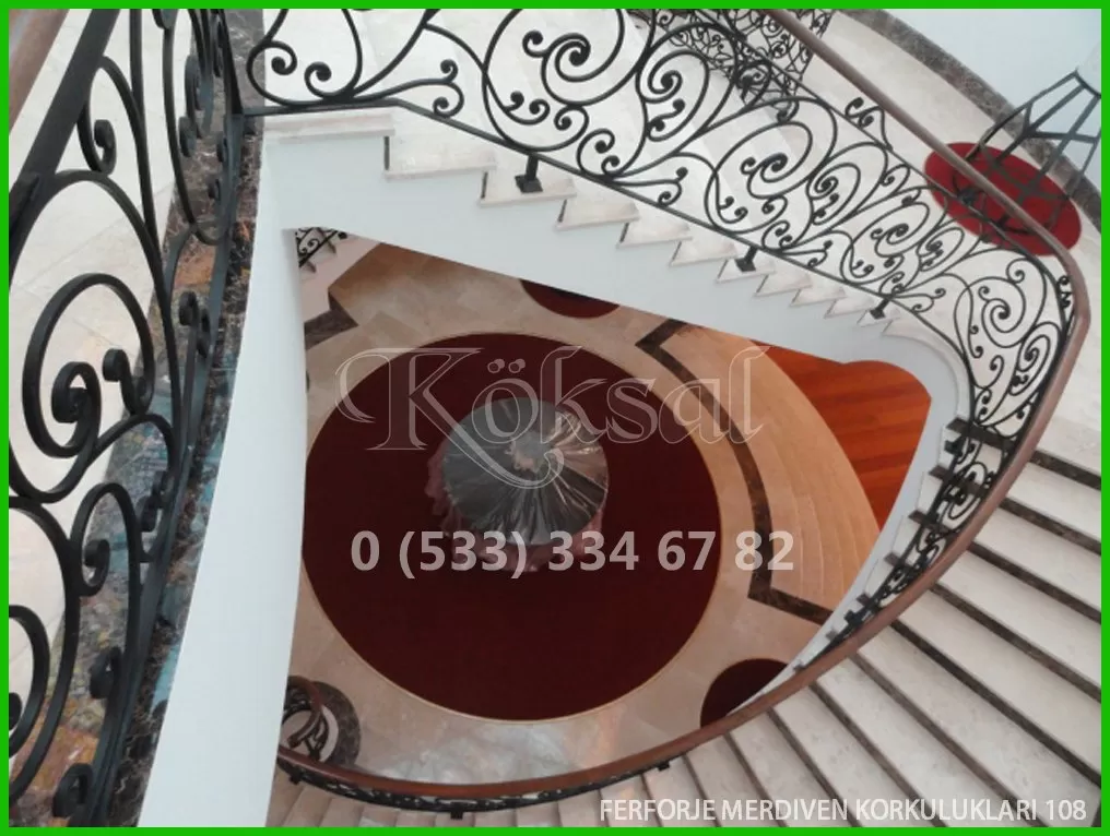 Ferforje Merdiven Korkulukları 108