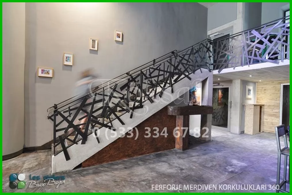 Ferforje Merdiven Korkulukları 360