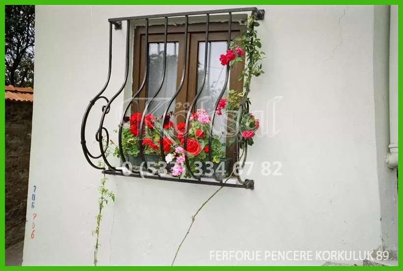 Ferforje Pencere Korkulukları 89