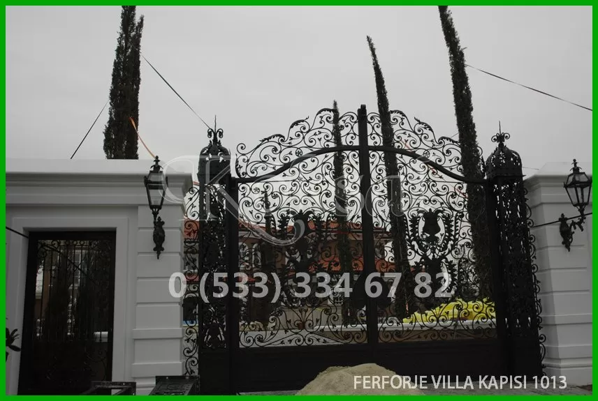 Ferforje Villa Kapıları 1013