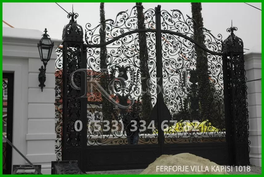 Ferforje Villa Kapıları 1018