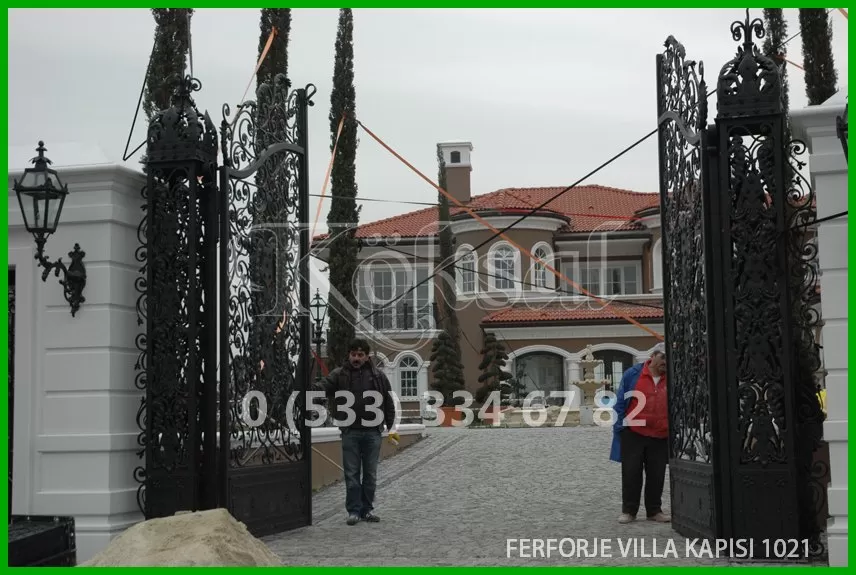 Ferforje Villa Kapıları 1021