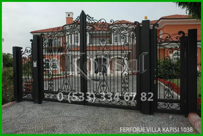 Ferforje Villa Kapıları 1038