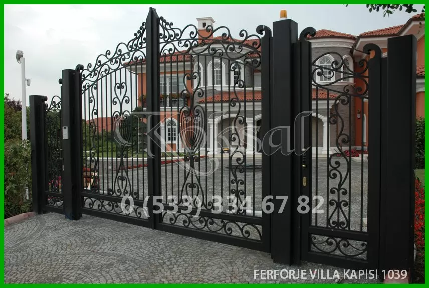 Ferforje Villa Kapıları 1039