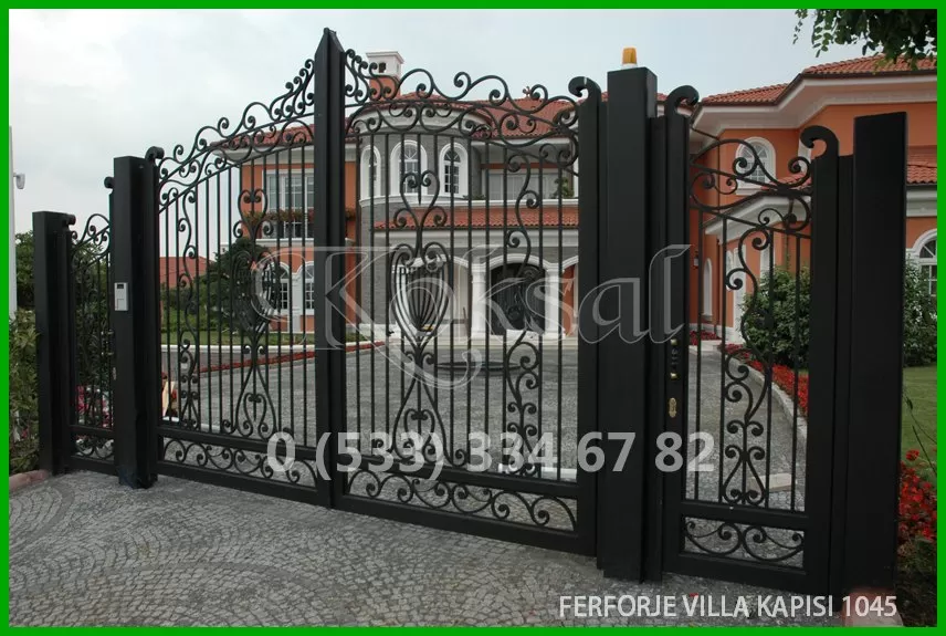 Ferforje Villa Kapıları 1045