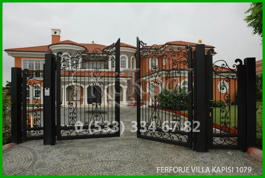 Ferforje Villa Kapıları 1079